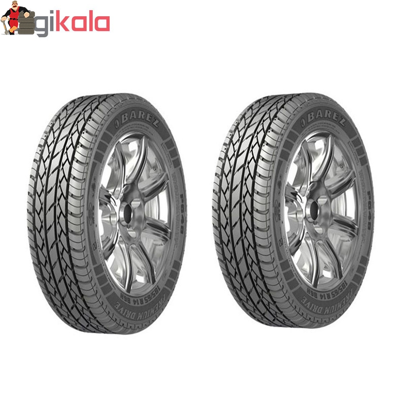 بارز3 لاستیک کویر سایز 215/60/16 گل KB57 - دو حلقه - Image 1