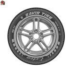 لاستیک کویر تایر سایز 195R15 گلKB33-دو حلقه - Image 2