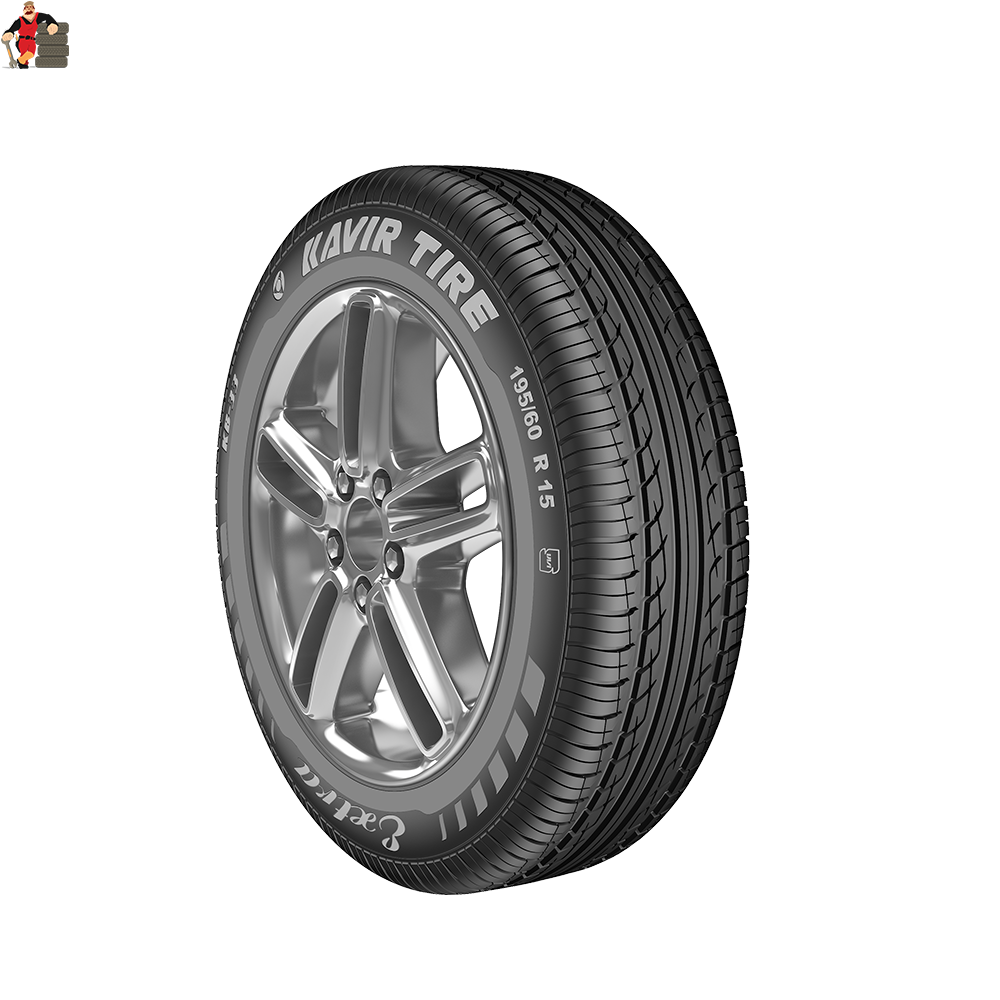 195r15 لاستیک کویر تایر سایز 195R15 گلKB33-دو حلقه - Image 1