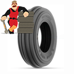 لاستیک تراکتور و کمباین ایران تایر 750/16 گل گلدشت