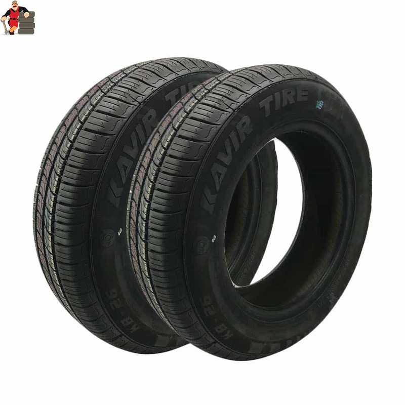 عکس کویر تایر2 لاستیک کویر تایر سایز 175/60/13 گلKB2000 - دو حلقه - Image 1