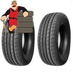 لاستیک دنا تایر سایز 175/60/13-گلVOYAGER 3000-دو حلقه