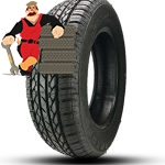 لاستیک دنا تایر سایز 205/60/14-گلOPTIMUM-دو حلقه