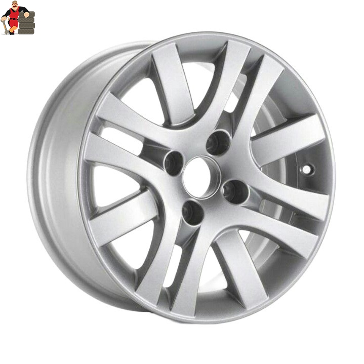 7ff980a90e76d2849f8ff25c107c7360551b2d52_1683968289 رینگ آلومینیومی صلیبی سایز ۱۵ -با پیچ کونیک دار اورجینال - یک حلقه - Image 1