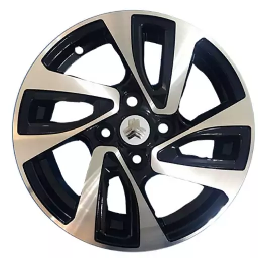 Haroc6hTETKo0KzECstxjmRcihDkyJOCyk4ezuCpf3JKI769dg.jpg_512X512X70 رینگ اسپرت رخ تراش مشکی سایز ۱4 یک حلقه - با 4 عدد پیچ کونیک دار اورجینال - Image 1