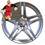 رینگ اسپرت استرامبولی سایز ۱6 -با پیچ کونیک دار اورجینال - یک حلقه