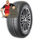 لاستیک کندا سایز 175/70/13 گل KR23W - دوحلقه