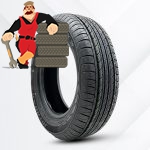 لاستیک جیرود سایز 165/65/13 گل TOUR RA1 - دوحلقه