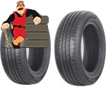لاستیک کاپسن سایز 195R14 گل RS01-دو حلقه
