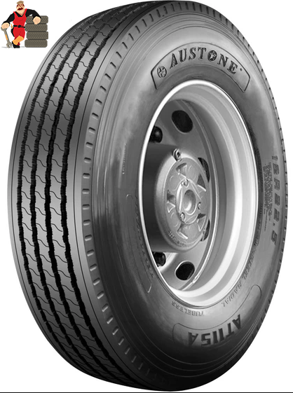 620 لاستیک آستون سایز 315/80R22.5 گل جلو (18PR) 18 لا- یک حلقه - Image 1