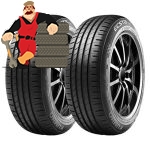 لاستیک کومهو سایز 195/60/15 گلGT MAX-دوحلقه