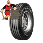 لاستیک بلک لیون سایز 700/16 نخی 10لا گل ریز- دو حلقه