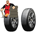 لاستیک بلک لیون سایز 700/16 نخی 10لا گل ریز- دو حلقه