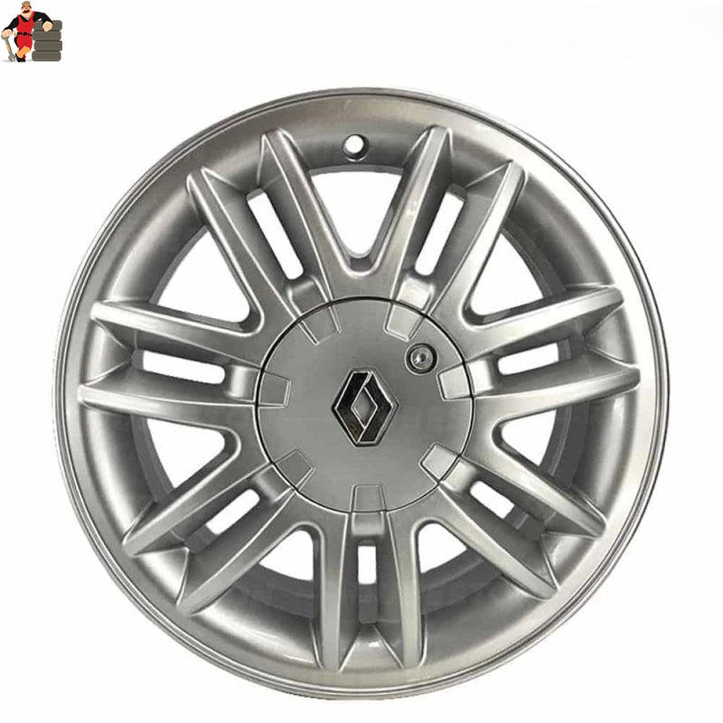 رینگ اسپرت فابریک رنو ال نود سایز 15با پیچ کونیک دار اورجینال - یک حلقه - Image 2