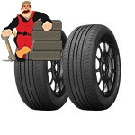 لاستیک تاون هال سایز 175/60/13 گل TH-93-دوحلقه