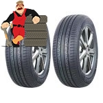 لاستیک دورون سایز 195/60/15 گل HG918 دو حلقه