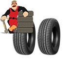 لاستیک آنایت سایز 235/55/18 -مدل گل AN600-دو حلقه